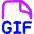 File Gif Icon from Flex Neon Set