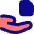 File Give Hand Icon from Flex Pop Set