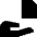 File Give Hand Icon from Sharp Solid Set