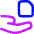 File Give Hand Icon from Flex Neon Set