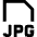File Jpg Icon from Sharp Line Set