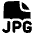 File Jpg Icon from Plump Solid Set