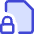File Lock Icon from Core Duo Set