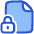 File Lock Icon from Plump Duo Set