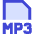 File Mp3 Icon from Sharp Duo Set