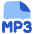 File Mp3 Icon from Plump Flat Set