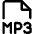 File Mp3 Icon from Core Line Set