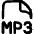 File Mp3 Icon from Flex Line Set