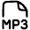 File Mp3 Icon from Plump Line Set
