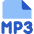 File Mp3 Icon from Core Flat Set