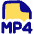 File Mp4 Icon from Plump Pop Set