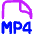 File Mp4 Icon from Flex Neon Set