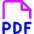 File Pdf Icon from Core Neon Set