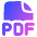 File Pdf Icon from Plump Gradient Set