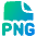 File Png Icon from Plump Gradient Set