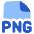 File Png Icon from Plump Flat Set