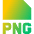 File Png Icon from Sharp Gradient Set