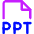 File Ppt Icon from Core Neon Set
