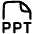 File Ppt Icon from Plump Line Set