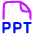 File Ppt Icon from Plump Neon Set