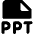 File Ppt Icon from Core Solid Set