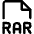File Rar Icon from Core Line Set