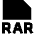File Rar Icon from Sharp Solid Set