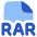File Rar Icon from Plump Flat Set