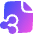 File Share Icon from Plump Gradient Set