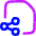 File Share Icon from Flex Neon Set