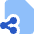 File Share Icon from Core Flat Set