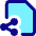 File Share Icon from Core Pop Set