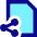 File Share Icon from Sharp Pop Set