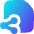 File Share Icon from Flex Gradient Set