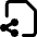 File Share Icon from Core Remix Set