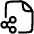File Share Icon from Plump Line Set