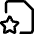 File Star Favorite Icon from Core Line Set