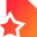 File Star Favorite Icon from Sharp Gradient Set