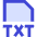 File Txt Icon from Sharp Duo Set