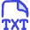 File Txt Icon from Flex Duo Set