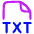 File Txt Icon from Plump Neon Set