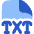 File Txt Icon from Flex Flat Set