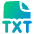File Txt Icon from Plump Gradient Set
