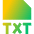 File Txt Icon from Sharp Gradient Set
