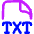 File Txt Icon from Flex Neon Set