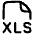 File Xls Icon from Plump Line Set
