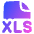 File Xls Icon from Plump Gradient Set