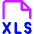 File Xls Icon from Core Neon Set