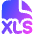 File Xls Icon from Flex Gradient Set