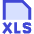 File Xls Icon from Sharp Duo Set